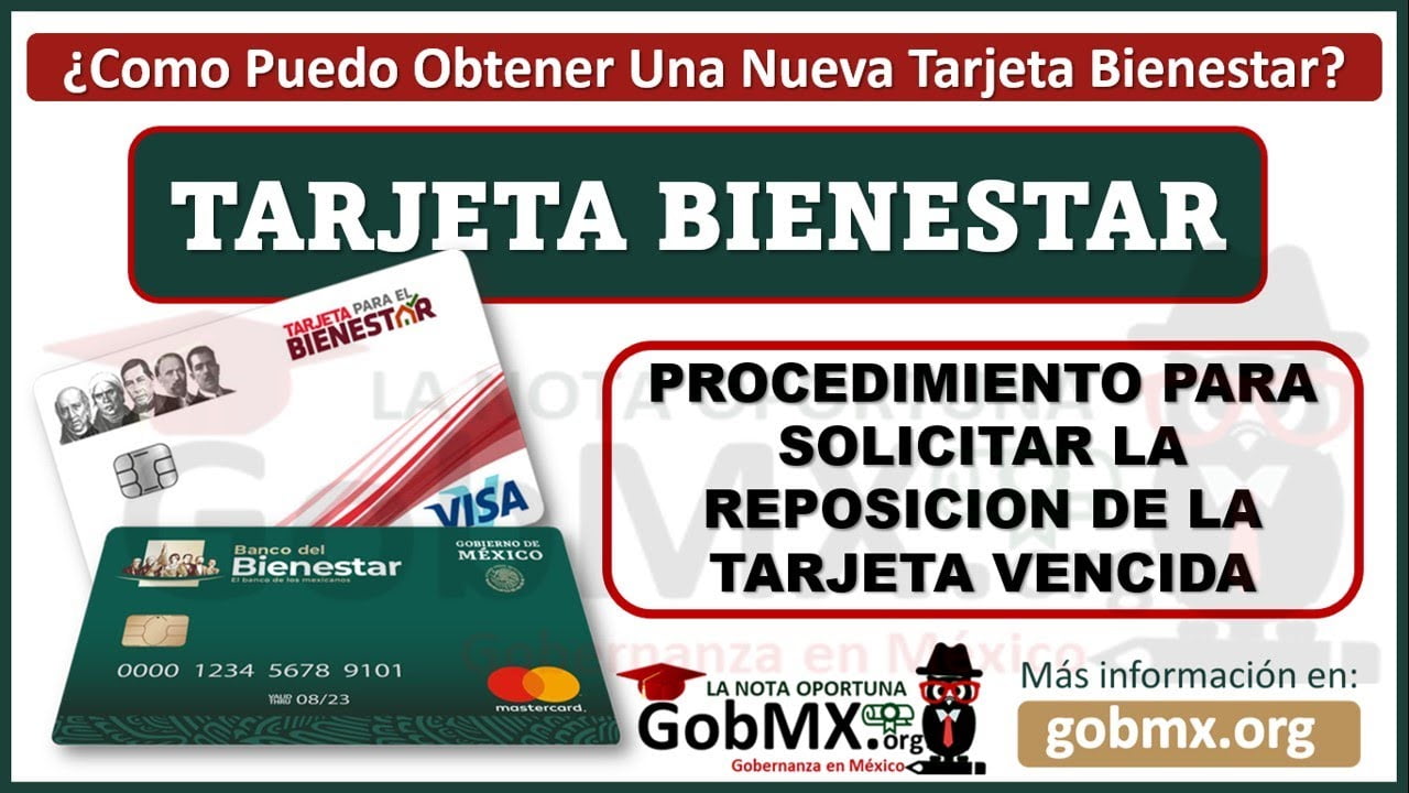 Cómo Solucionar tu Tarjeta Vencida de Bienestar 2022 de Banamex Los